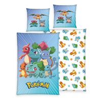 Pokemon Duvet Set Group B 135 x 200 cm / 80 x 80 cm - thumbnail