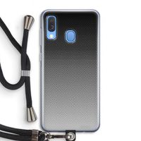 Musketon Halftone: Samsung Galaxy A40 Transparant Hoesje met koord