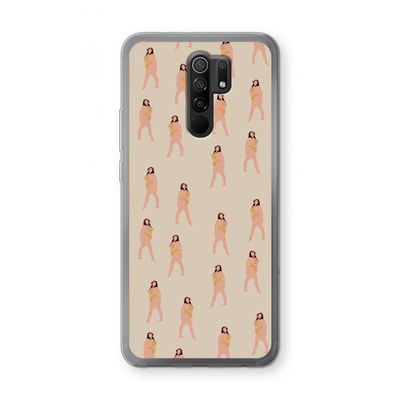 You're so golden: Xiaomi Redmi 9 Transparant Hoesje