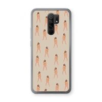 You're so golden: Xiaomi Redmi 9 Transparant Hoesje