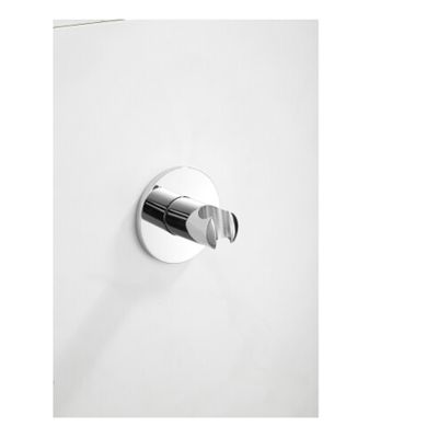 Handdouchehouder SaniClear Plus | Messing | Rond | Chroom
