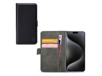 Mobilize Mobilize Classic Gelly Wallet Book Case Apple iPhone 15 Pro Max Black