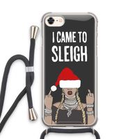 Came To Sleigh: iPhone 8 Transparant Hoesje met koord Came To Sleigh: iPhone 8 Transparant Hoesje met koord