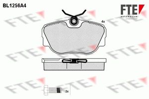 Remblokken set BL1256A4