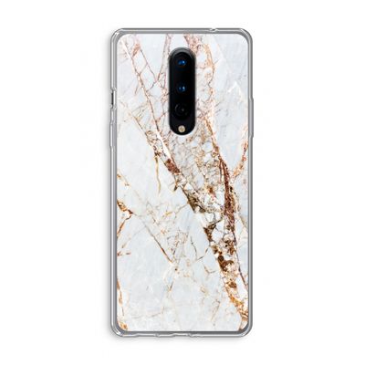 Goud marmer: OnePlus 8 Transparant Hoesje