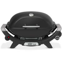 Weber Q2100N gasbarbecue - 2,94 kW - 1 roestvrijstalen brander - geëmailleerd gietijzer - piëzo-ontsteking - zwart
