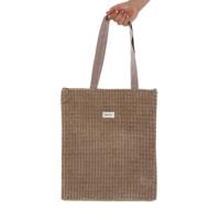 Handtas Dames Versa Corduroy Kaki 40 x 33 cm