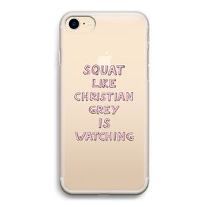 Christian Grey: iPhone 7 Transparant Hoesje