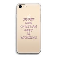 Christian Grey: iPhone 7 Transparant Hoesje