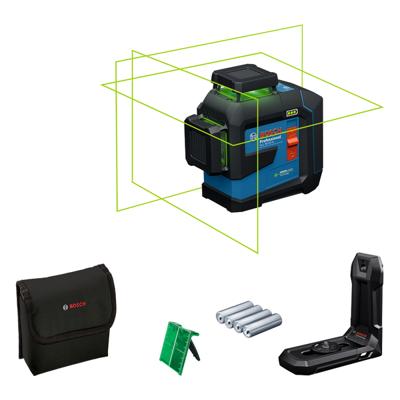 Bosch Blauw GLL 80-33 CG Lijnlaser | 4x batterij 1,5V LR6 (AA) | In Doos - 0601065500