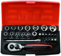 Bahco doppenset 1/4 inch 25 delig | sl25