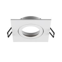 SLV InbouwringNew Tria 68 vierkant wit - zonder fitting - 1007328