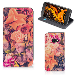 Samsung Galaxy Xcover 4s Smart Cover Bosje Bloemen