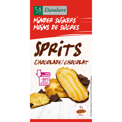 Damhert Low carb Sprits Chocolade