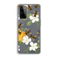 No flowers without bees: OnePlus 9 Pro Transparant Hoesje
