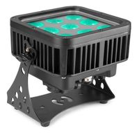 Beamz StarColor72 LED floodlight voor buiten 9x 8W RGBW IP65 - thumbnail