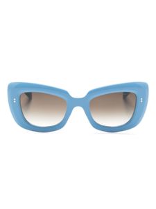 Cutler & Gross lunettes de soleil 9797 à monture papillon - Bleu