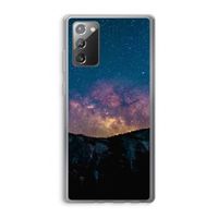 Travel to space: Samsung Galaxy Note 20 / Note 20 5G Transparant Hoesje