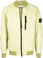 Stone Island veste zippée à motif Compass signature - Vert