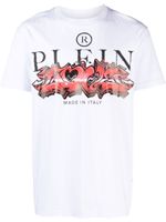 Philipp Plein t-shirt à logo imprimé - Blanc