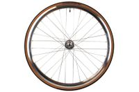 Santafixie 30mm Voorwiel + Binnenband + Band - Zilver Classic Santafixie 30mm Voorwiel + Binnenband + Band - Zilver Classic