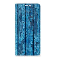 Xiaomi 11T | Xiaomi 11T Pro Book Wallet Case Wood Blue - thumbnail