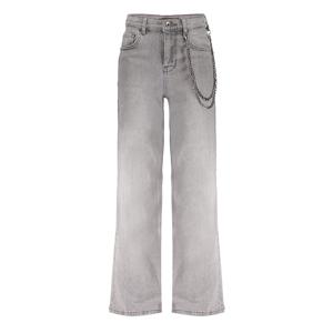 Frankie & Liberty Meisjes broek - Attitude Wide Leg - Grey Denim