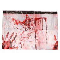 Bloederig horror tafelkleed decoratie 270 x 136 cm   -