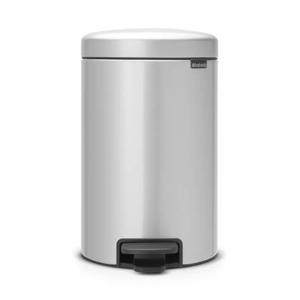 Brabantia NewIcon Pedaalemmer 12 L - Metallic Grey