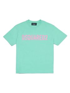 DSQUARED2 KIDS t-shirt en coton à logo imprimé - Vert