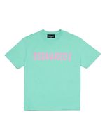 DSQUARED2 KIDS t-shirt en coton à logo imprimé - Vert - thumbnail