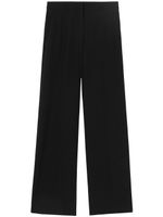 Burberry pantalon de tailleur à fentes - Noir