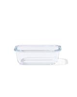 HEMA Voorraadbakje maat S glas zonder deksel (transparant)