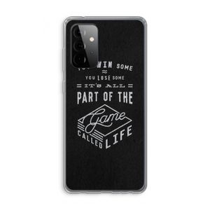 Life: Samsung Galaxy A72 Transparant Hoesje