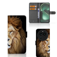 OPPO Find X6 Pro Telefoonhoesje met Pasjes Leeuw
