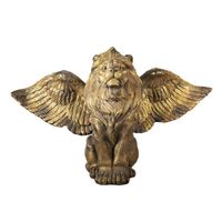 Clayre & Eef Goude Decoratie leeuw 100*50*62 cm 5PR0084GO