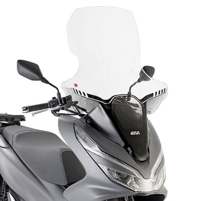 GIVI Windscherm, moto en scooter, 1163DT Transparant excl. montagekit