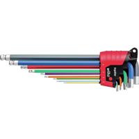 Wiha Inbus Haakse schroevendraaierset 1.5 mm, 2 mm, 2.5 mm, 3 mm, 5 mm, 6 mm 9-delig Wiha Inbus Haakse schroevendraaierset 1.5 mm, 2 mm, 2.5 mm, 3 mm, 5 mm, 6 mm 9-delig
