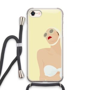 Summer: iPhone 7 Transparant Hoesje met koord