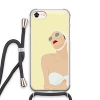 Summer: iPhone 7 Transparant Hoesje met koord