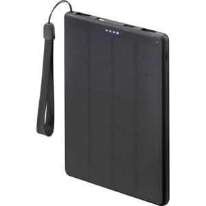 VOLTCRAFT SL-100VC Powerbank op zonne-energie Laadstroom zonnecel 400 mA 2 W Capaciteit 10000 mAh