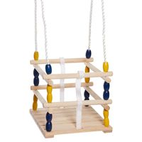 Houten baby/dreumes/peuter schommel 30 x 30 cm Houten baby/dreumes/peuter schommel 30 x 30 cm