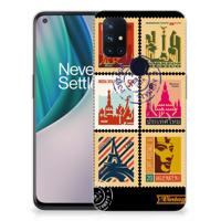 OnePlus Nord N10 5G | Silliconen Back Cover | Postzegels