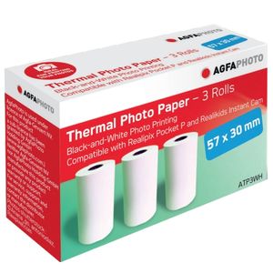 Agfaphoto Papier (3 rollen) voor Realikids Instant Cam en Realipix Pocket P