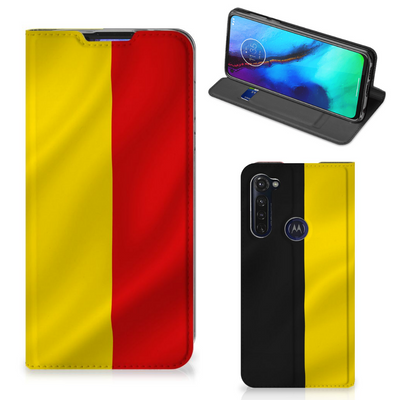 Motorola Moto G Pro Standcase Belgische Vlag Motorola Moto G Pro Standcase Belgische Vlag