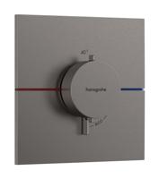 Hansgrohe ShowerSelect Comfort E thermostaat inbouw, Brushed Black Chrome