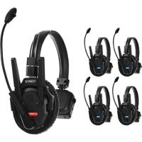 SYNCO 5 units Xtalk Xpro Wireless Intercom System