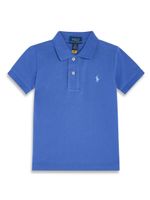 POLO RALPH LAUREN KIDS polo en coton à logo brodé - Bleu - thumbnail