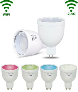 Led GU 5.3 Spot RGB/Warm wit - 4W-Wifi/RF controlled