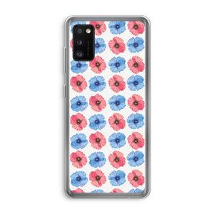 Klaproosjes: Samsung Galaxy A41 Transparant Hoesje